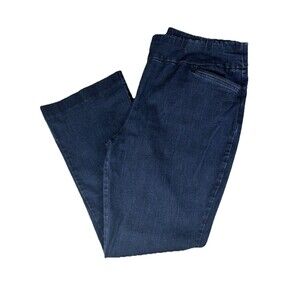 Women’s 16P Western Effortless Stretch Blue Pull On Flare Leg Pant Jeans